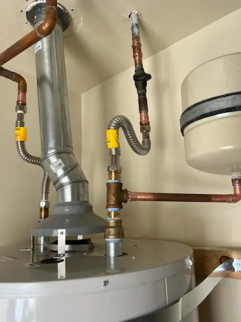 Water heater installation and plumbing repair in Breton Woods